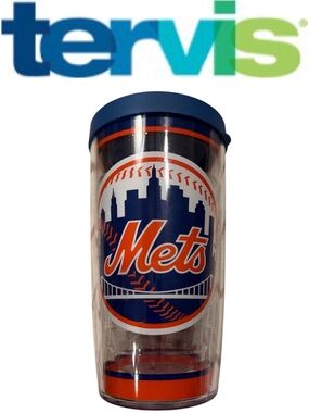 3/$30 Tervis MLB Mets 16oz Classic Tumbler with Travel Lid